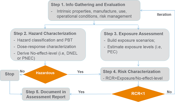 Overview chemical risk assessment